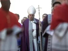 O papa Francisco vai celebrar a missa e a procissão da Quarta-feira de Cinzas no Monte Aventino, em Roma, no dia 22 de fevereiro.