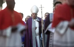 O papa Francisco vai celebrar a missa e a procissão da Quarta-feira de Cinzas no Monte Aventino, em Roma, no dia 22 de fevereiro.