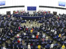 Plenário do Parlamento Europeu, em Estrasburgo, França