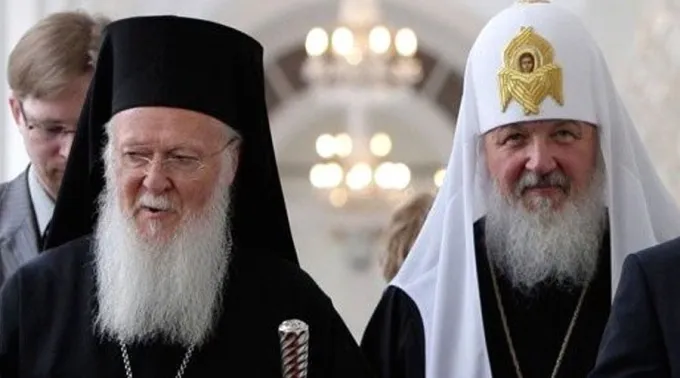 PatriarcaBartolome-PatriarcaKiril-PresidentofRusia-TheKremlin-17102018.jpg ?? 
