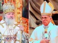 Patriarca Cirilo e Papa Francisco