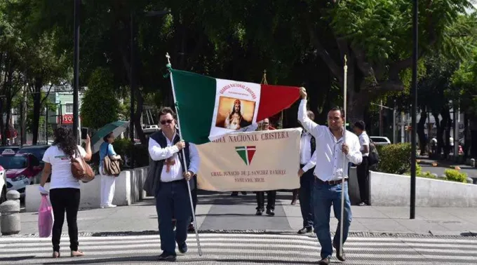 Peregrinacion-Guardia-Nacional-Cristera-Basilica-Guadalupe-1-010719.jpg ?? 