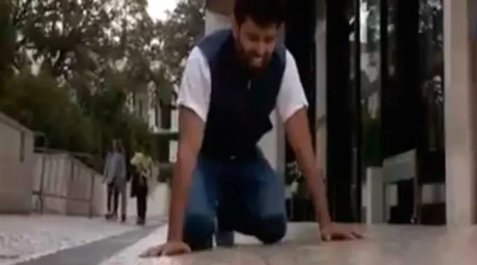 PeregrinoMusulmanEnFatima_CapturaYoutube_110517.jpg ?? 