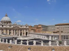 Praça de São Pedro, no Vaticano.