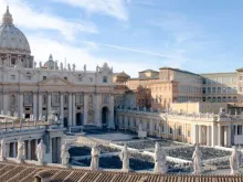 Praça de São Pedro no Vaticano.