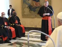 Sessão plenária do Pontifício Conselho para a Promoção da Unidade dos Cristãos. Crédito: Vatican Media