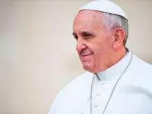 Papa Francisco em Roma, fotografado no dia 17 de abril de 2013. Crédito: Mazur