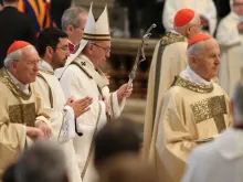 Papa Francisco na Missa do Crisma.