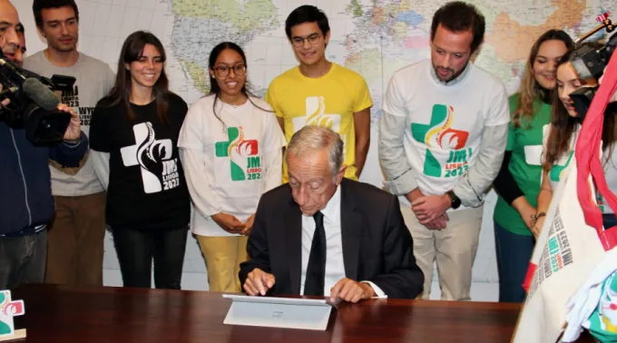 Presidente-Portugal-se-inscreve-JMj-Lisboa-2023_Agencia-Ecclesia_1.jpg ?? 