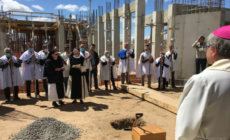 Primeiro mosteiro trapista de Portugal começa construção de igreja abacial
