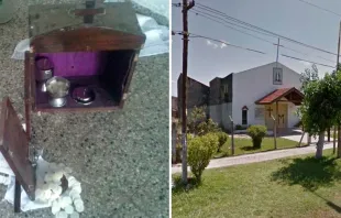 Profanação do Sacrário da Capela González Catán 