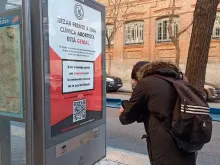Campanha de “Cancelados” nas ruas da Espanha (janeiro de 2022