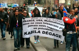 Protesto contra o presidente da RDC 