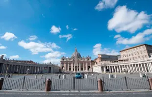 Praça de São Pedro no Vaticano 