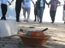 Momento com "mística indígena" em seminário preparatório para o Sínodo