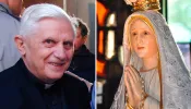 Cardeal Joseph Ratzinger e Nossa Senhora de Fátima