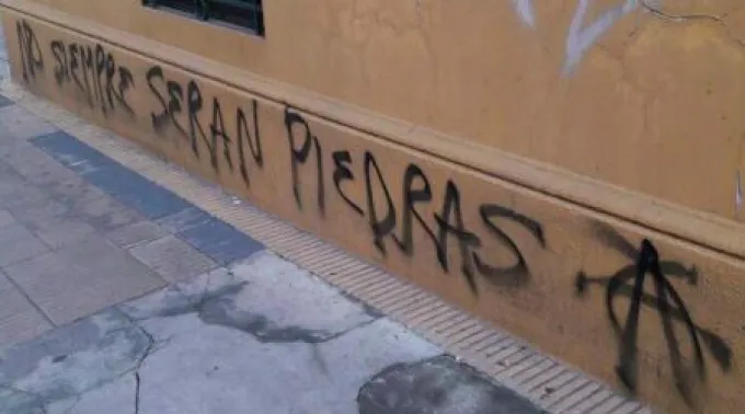 RayadosColegioSanIsidroLabradorBuenosAires-TwitterGloriaVdelC100918.jpg ?? 