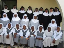Religiosas do convento de clausura das Agostinianas Recoletas da Diocese de Machakos-Makueni (Quênia).