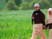 Crianças paquistaneses