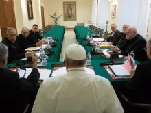Reunião do Conselho dos Cardeais com o Papa.