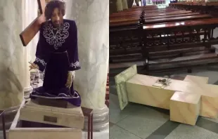 Basílica Nossa Senhora da Piedade depois do roubo