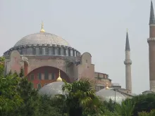 Vista exterior de Santa Sofia, Istambul (Turquia). Crédito: Ajuda à Igreja que Sofre.