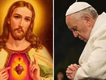 Sagrado Coração de Jesus e papa Francisco