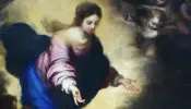 São Félix de Cantalício recebeu o Menino Jesus das mãos de Nossa Senhora