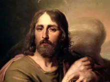 Retrato de são Lucas na catedral de São Petersburgo