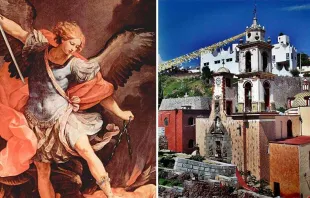 São Miguel Arcanjo em pintura de Guido Reni