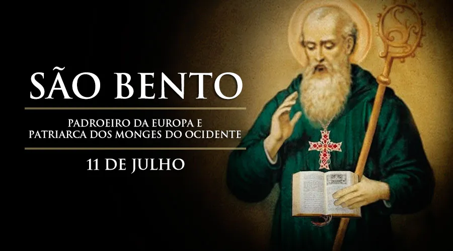 Hoje é festa de São Bento, padroeiro da Europa e patriarca dos ...