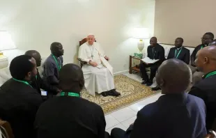 Papa Francisco se encontra com jesuítas da República Democrática do Congo