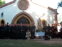 Seminaristas do seminário San Rafael, fechado em novembro de 2020