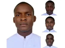 Imagem dos quatro seminaristas sequestrados na Nigéria. Crédito: Conferência Episcopal da Nigéria