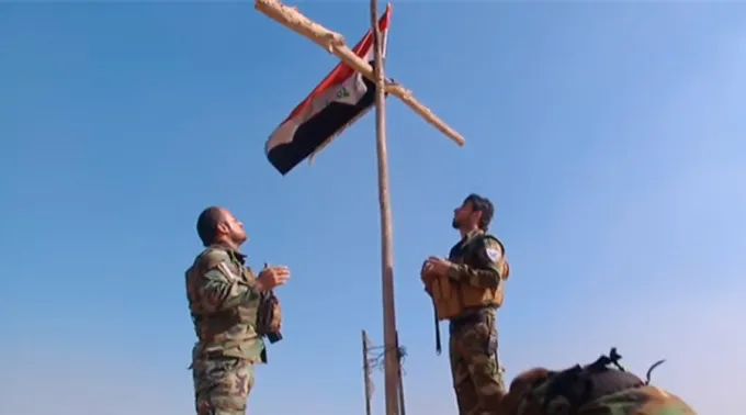 SoldadosCristianosIrak_YouTube_France24_251016.jpg ?? 