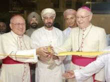 Inauguração da nova igreja em Omã.