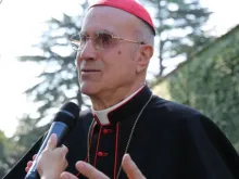 Cardeal Tarcisio Bertone.