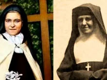  Santa Teresa de Lisieux e sua irmã Leonia Guerin. Fotos domínio público