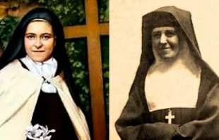  Santa Teresa de Lisieux e sua irmã Leonia Guerin. Fotos domínio público