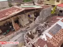 Destruição no Haiti após o terremoto
