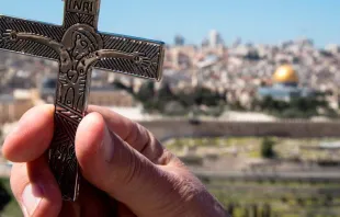 Vista de Jerusalém do Monte das Oliveiras.