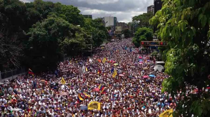 TomaCaracas_TwitterVoluntadPopular_010916.jpg ?? 