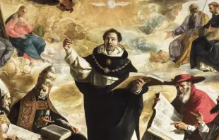 A apoteose de santo Tomás de Aquino
