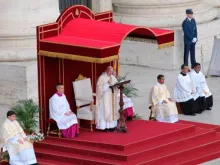 Papa na Missa do Jubileu dos Sacerdotes.