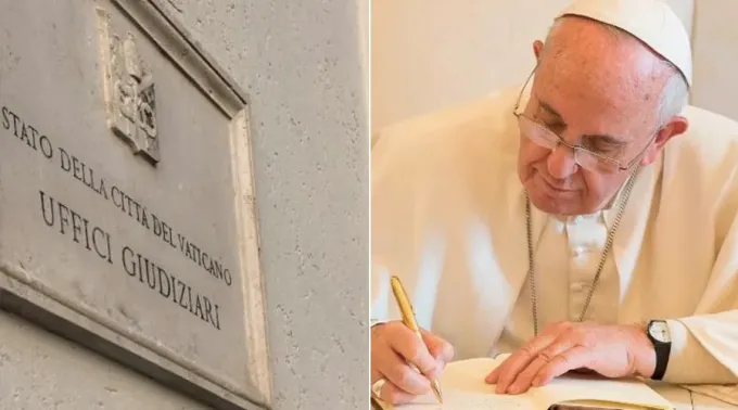 UfficiGiudiziari_PapaFcoEscribiendo_VaticanMedia.jpg ?? 