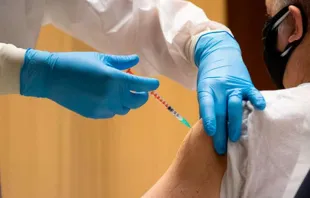 Vacinações no Vaticano.