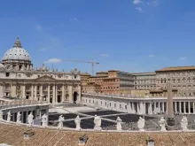 Praça de São Pedro no Vaticano