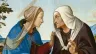 A Virgem Maria com sua prima Isabel.