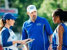 Imagens das filmagens de "Mais que Vencedores"