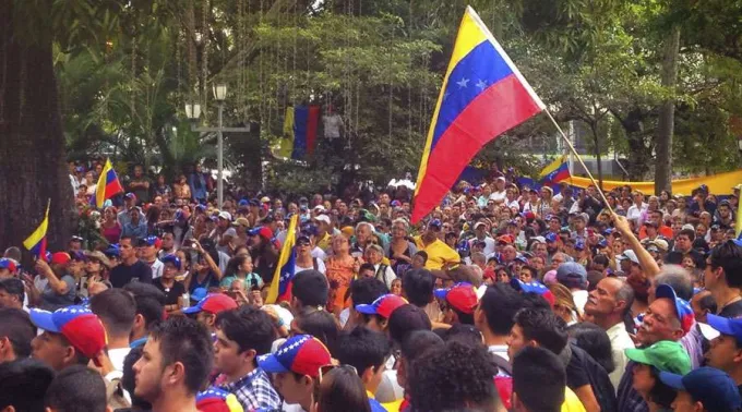 Venezuela-Protesta-Flickr-Valentin-Guerrero-08072019.jpg ?? 